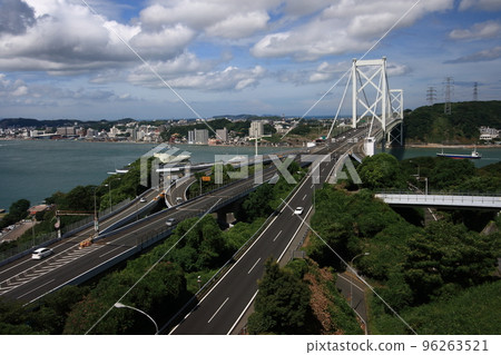 Kanmon海峽和Kanmon橋樑 Kanmon海峽和Kanmon橋樑 96263521