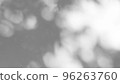 Abstract leaves natural shadow overlay on white texture background, for overlay on product presentation, backdrop and mockup 96263760