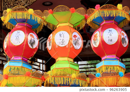 Yokohama Chinatown Lunar New Year decorations Chinatown waiting for the Lunar New Year traditional culture Yokohama Chinatown Lunar New Year decorations Chinatown waiting for the Lunar New Year traditional culture 96263905