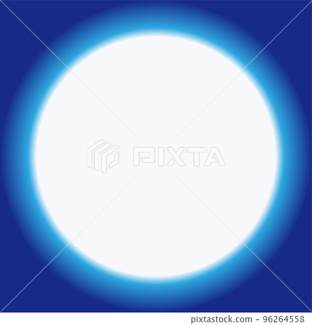 Blue gradation frame circle Blue gradation frame circle 96264558