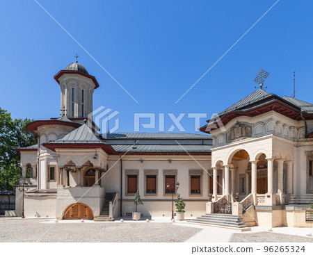 Patriarchal Palace on the Patriarch Hill functions as the patriarchal residence, Bucharest, Romania Patriarchal Palace on the Patriarch Hill functions as the patriarchal residence, Bucharest, Romania 96265324