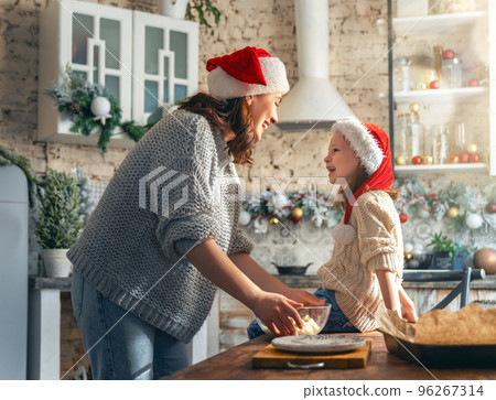 Cooking Christmas cookies Cooking Christmas cookies 96267314