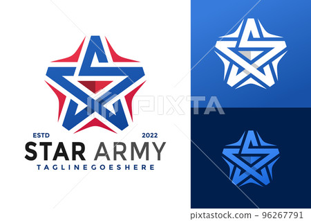 WW2 US Army logo (white star in a circle) - Us Army - Sticker | TeePublic