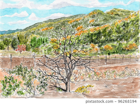 Satoyama in late autumn 96268194