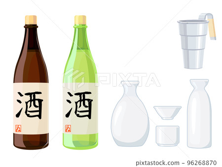 清酒和清酒設置圖 96268870