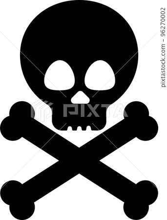 Illustration of black mark such as simple 96270002