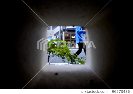 A passerby A passerby 96270486