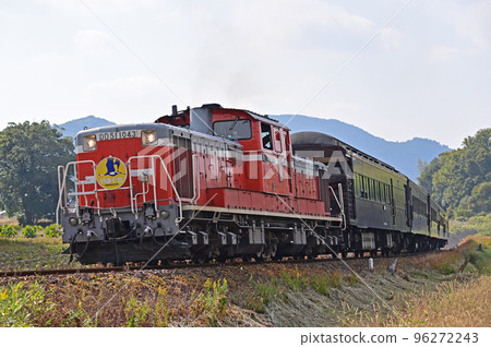 山口線 Miyano - Niho JR West DD51-1043 + Series 35 4000 DL Yamaguchi 山口線 Miyano - Niho JR West DD51-1043 + Series 35 4000 DL Yamaguchi 96272243