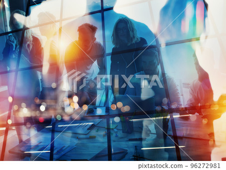 Background of business people that work during night Background of business people that work during night 96272981