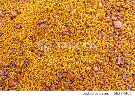 Seafood paella. Arroz a banda is a traditional Spanish food 96274405