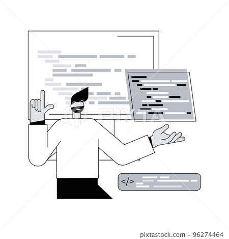 Data entry services abstract concept vector illustration. Database management service, data entry outsource company, remote professional operator, structured information abstract metaphor. Data entry services abstract concept vector illustration. Database management service, data entry outsource company, remote professional operator, structured information abstract metaphor. 96274464