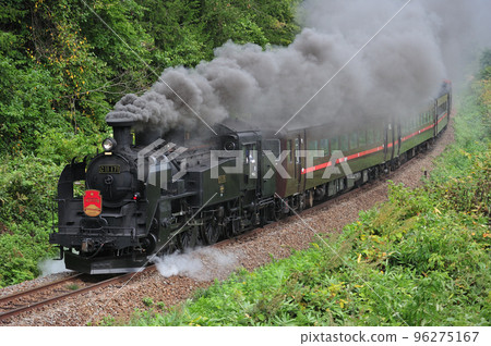 函館本線 Shikaribetsu - Ginzan JR Hokkaido C11-171 + Series 14 + Suhashi 44 + DE15-1520 SL Niseko 函館本線 Shikaribetsu - Ginzan JR Hokkaido C11-171 + Series 14 + Suhashi 44 + DE15-1520 SL Niseko 96275167