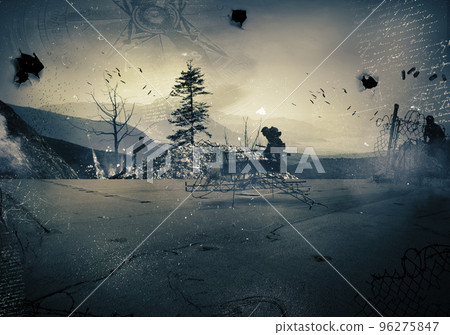 Background of a war 96275847