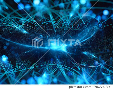 Abstract blue internet background with optical fiber light. Abstract blue internet background with optical fiber light. 96276973