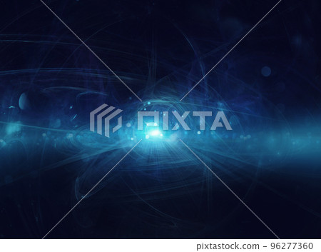 Abstract blue internet background with optical fiber light 96277360