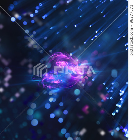 Abstract internet connection network background with motion effects. Abstract internet connection network background with motion effects. 96277373