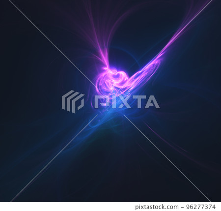 Modern abstract motion wallpaper on dark background. 96277374