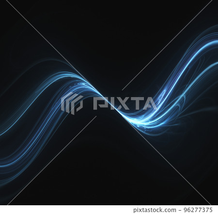 Modern abstract motion wallpaper on dark background. 96277375