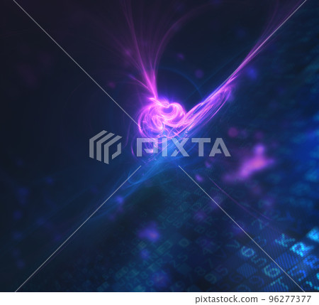 Abstract internet connection network background with motion effects. 96277377