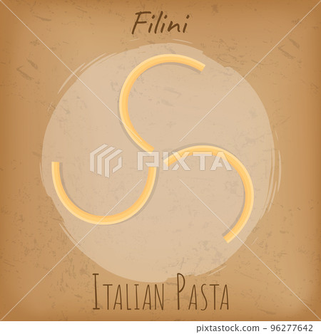 Italian pasta national cuisine cafe banner. Design for store ad, restaurant menu, dinner vintage logo 96277642