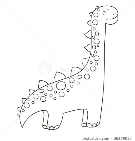 Coloring Illustration in hand drawn style. Children's drawings for your design Coloring Illustration in hand drawn style. Children's drawings for your design 96279083