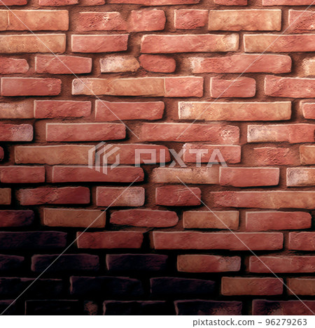 Old red brick wall texture background. Old red brick wall texture background. 96279263