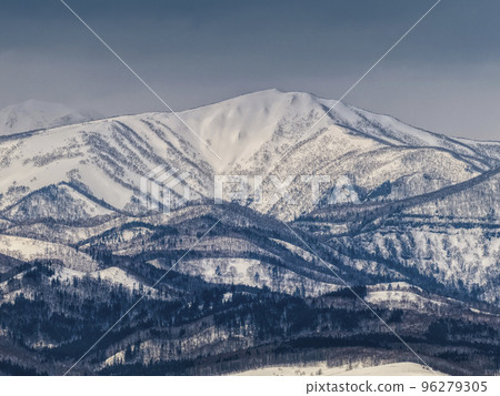 北海道標津山 Matatachi 冬季風景/日本中標津 96279305