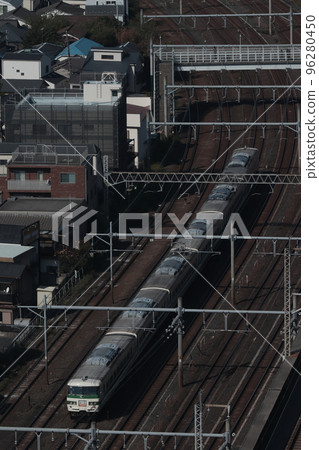 185 series Shinkansen relay that was reprinted_photographed on 11/12/2022 96280450