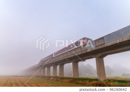 Hitachinaka City, Ibaraki Prefecture Oarai Kashima Gland in a foggy morning Hitachinaka City, Ibaraki Prefecture Oarai Kashima Gland in a foggy morning 96280642