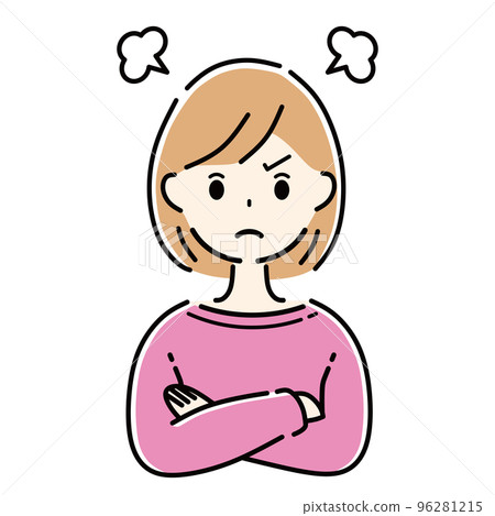 An angry lady 96281215