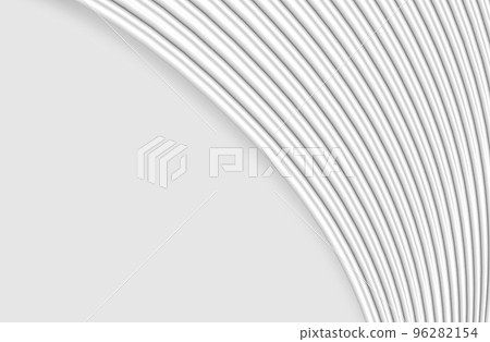 3D rendering gray and white curved lines high-end texture texture background 96282154