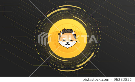 Dogelon Mars ELON coin cryptocurrency concept Stock