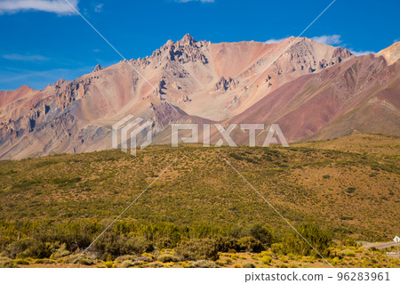 View of Andes mountains, Valle Hermoso 96283961