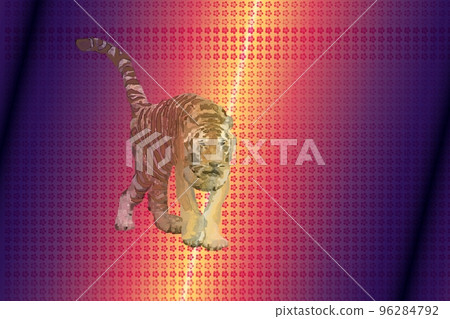 Sakura tiger and spring have arrived Sakura tiger and spring have arrived 96284792
