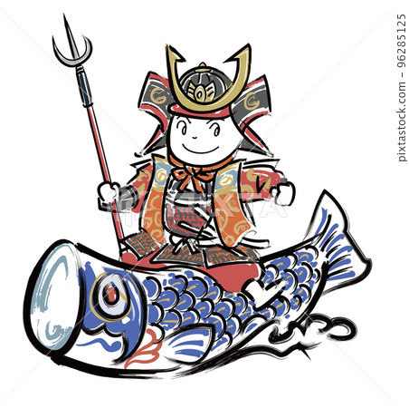 騎著鯉魚旗的盔甲兒童 騎著鯉魚旗的盔甲兒童 96285125