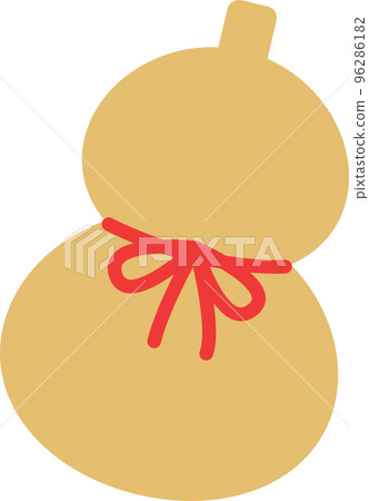 Simple and cute illustration of gourd Simple and cute illustration of gourd 96286182