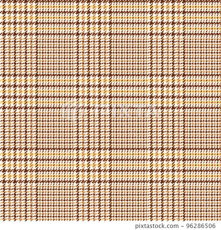 Glen check/brown x yellow 96286506
