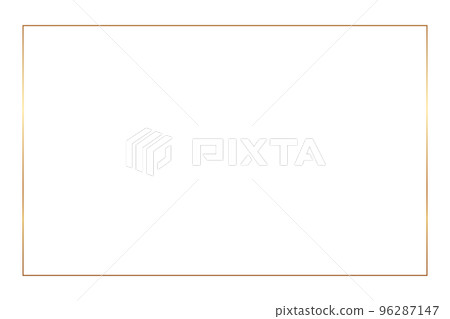 時尚金框單品3:2長方形 96287147