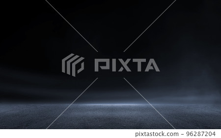 3D Rendering abstract dark night creative blurry outdoor asphalt on black background. 3D Rendering abstract dark night creative blurry outdoor asphalt on black background. 96287204