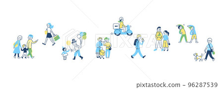 Men and women of all ages Various people 96287539