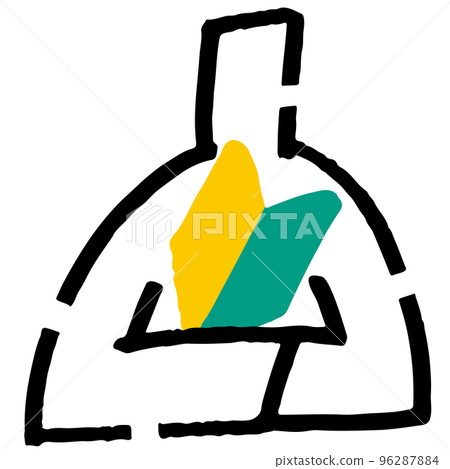 新手火柴人圖標。手繪矢量數據。 新手火柴人圖標。手繪矢量數據。 96287884