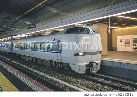 major railway station in Osaka's Umeda district 10 April 2012 96288812