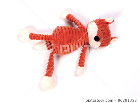 Fox toy, isolated on white Fox toy, isolated on white 96291358