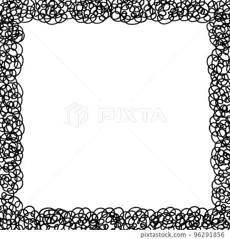 Moyamoya漩渦框材質方形單色 96291856