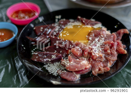 Thai Isan traditional hot pot Thai Isan traditional hot pot 96291901