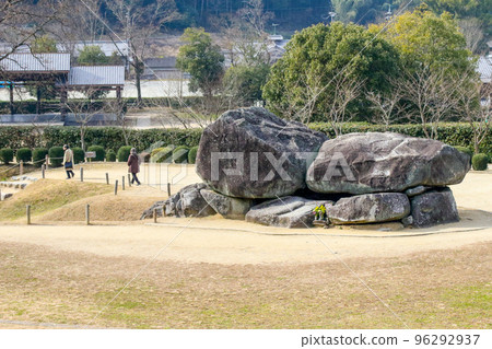 Nara Prefecture Asuka Village Winter Ishibutai Tumulus Nara Prefecture Asuka Village Winter Ishibutai Tumulus 96292937