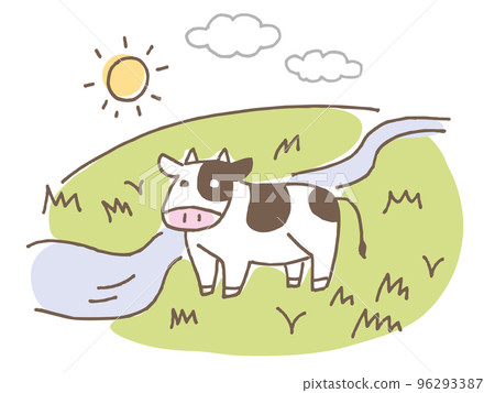Beef grazing Beef grazing 96293387