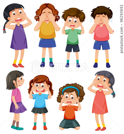Bullying kids character collection Bullying kids character collection 96293691