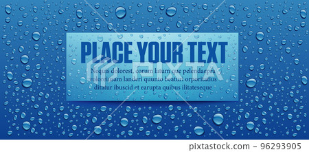water, drop, background 96293905