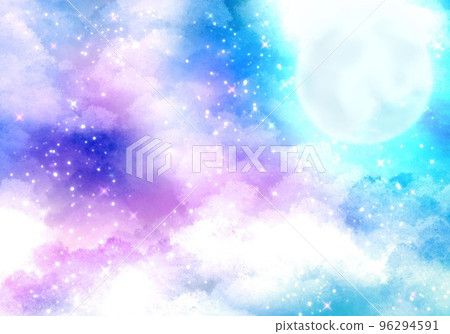 Starry Sky and Moon Starry Sky and Moon 96294591